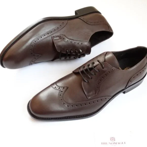 New $375 Dark Brown BRUNO MAGLI Men\'s Shoes Size 9.5 M (43 Eu) Made in Ita… Raging Bit Loafer – Bruno Magli main image 2